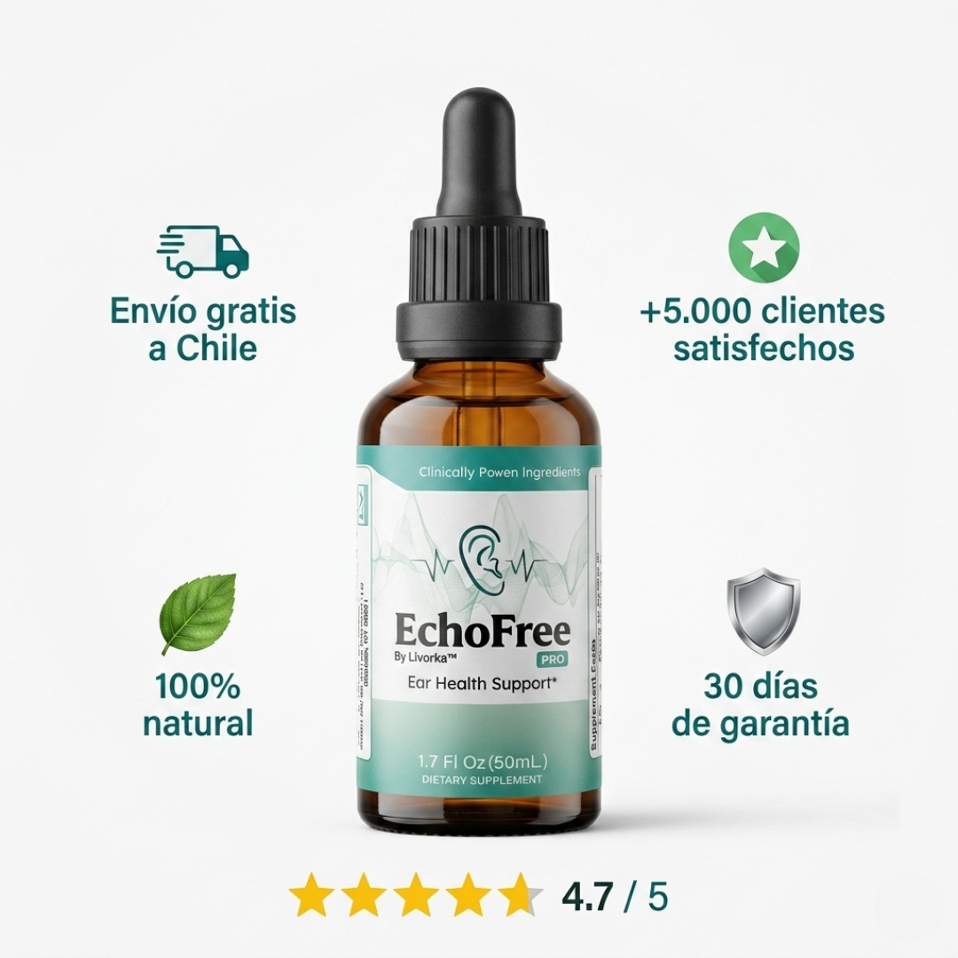 ECHOFREE™ ACEITE PARA ZUMBIDO DE OÍDOS